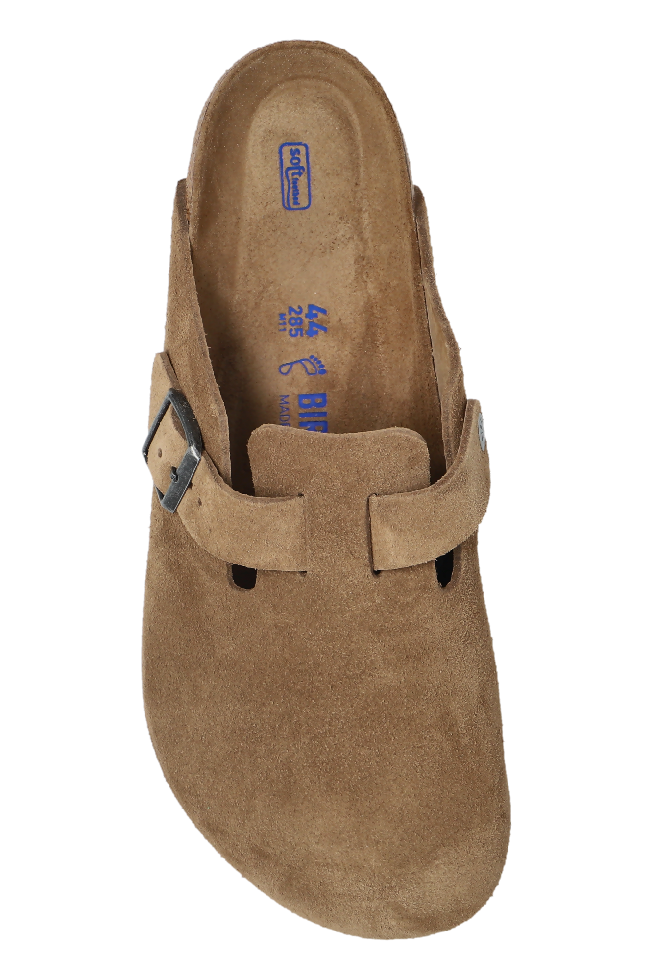 BIRKENSTOCK boston ボストン dark brown 43 Boston z miękką wkładką zamsz Dark Tea Tonal | BIRKENSTOCK